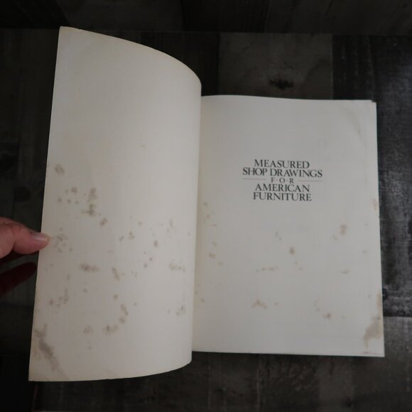 Measured Shop Drawings for American Furniture Thos Moser 1985 Paperback - Picture 5 of 7